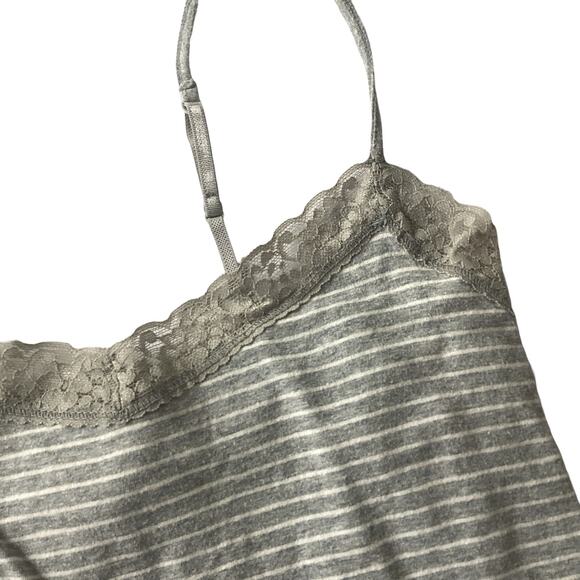 Merona Gray Striped Cami - Picture 4 of 7